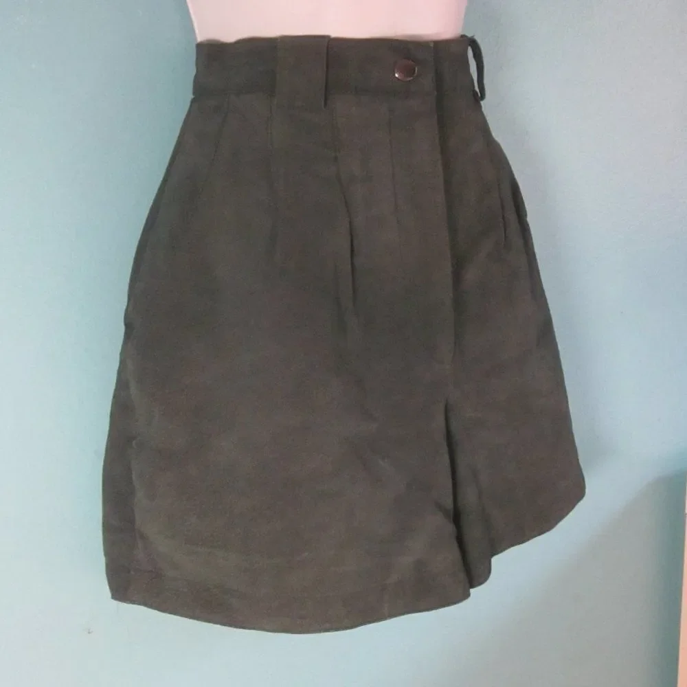 Vintage Leather Shorts Juniors Size 7 Jay Jacobs by ADA